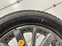 Lot alu-velgen + banden (4st) - afbeelding 3 van  5
