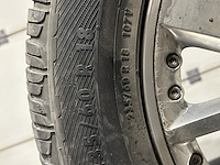 Lot alu-velgen + banden (4st) - afbeelding 4 van  5