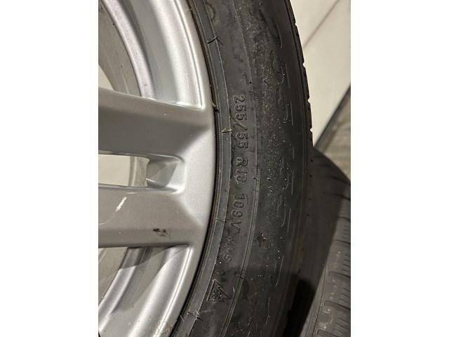Lot alu-velgen + winterbanden porsche (4st) - afbeelding 4 van  5