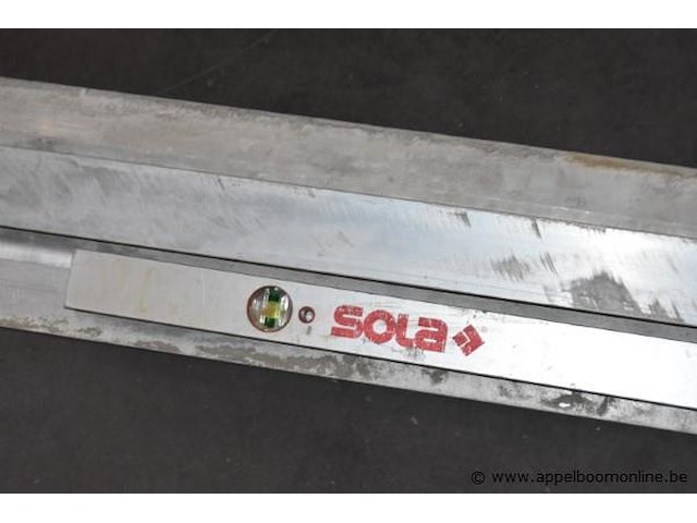 Lot aluminium latten plus waterpas - afbeelding 2 van  2