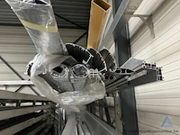 Lot aluminium profielen en staven, diverse types en afmetingen - afbeelding 2 van  5