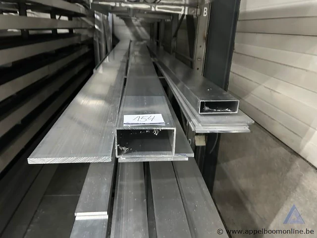 Lot aluminium profielen en staven, diverse types en afmetingen - afbeelding 4 van  5