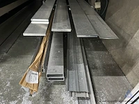 Lot aluminium profielen en staven, diverse types en afmetingen - afbeelding 5 van  5