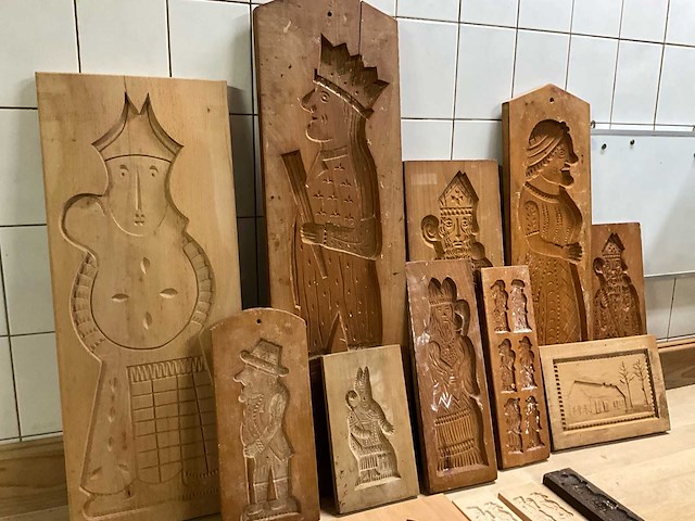 Lot ambachtelijke speculaasvormen (16x) - afbeelding 2 van  11