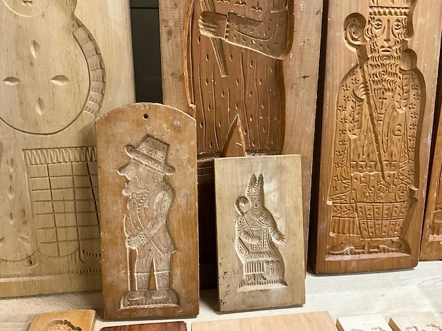 Lot ambachtelijke speculaasvormen (16x) - afbeelding 8 van  11