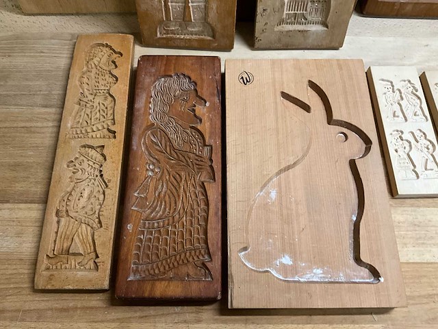 Lot ambachtelijke speculaasvormen (16x) - afbeelding 9 van  11