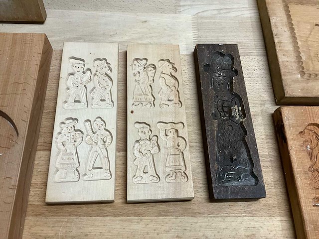 Lot ambachtelijke speculaasvormen (16x) - afbeelding 2 van  11