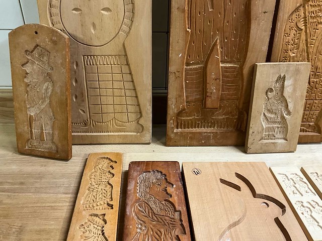 Lot ambachtelijke speculaasvormen (16x) - afbeelding 3 van  11