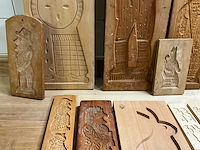 Lot ambachtelijke speculaasvormen (16x) - afbeelding 3 van  11
