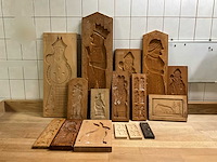 Lot ambachtelijke speculaasvormen (16x) - afbeelding 1 van  11