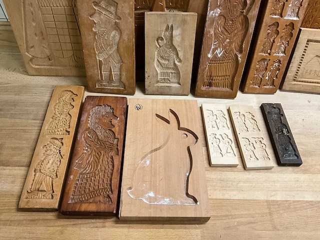 Lot ambachtelijke speculaasvormen (16x) - afbeelding 5 van  11