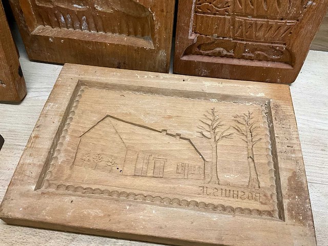 Lot ambachtelijke speculaasvormen (16x) - afbeelding 6 van  11