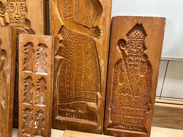 Lot ambachtelijke speculaasvormen (16x) - afbeelding 7 van  11