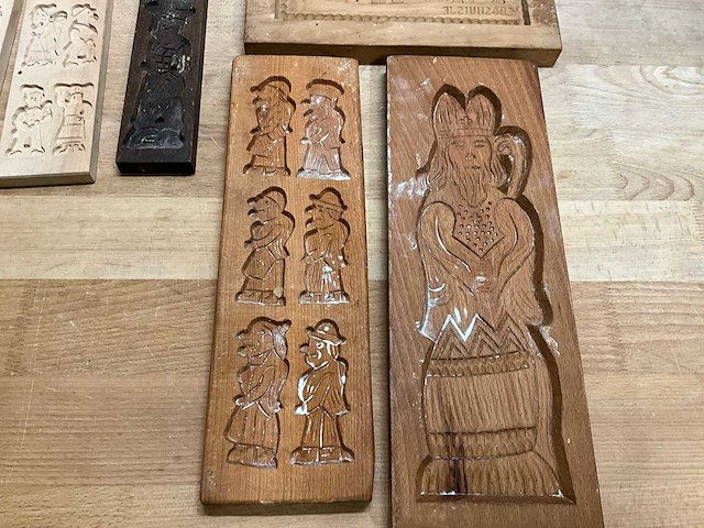 Lot ambachtelijke speculaasvormen (16x) - afbeelding 8 van  11