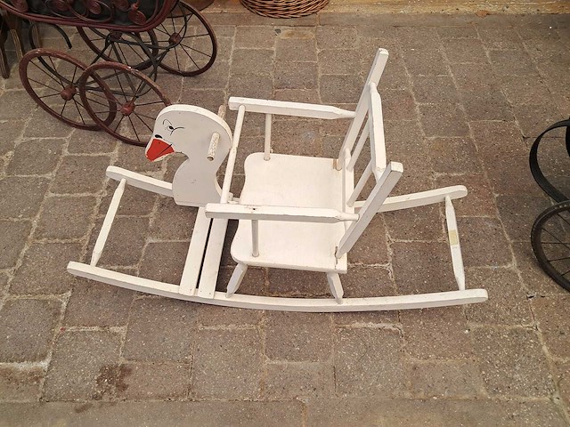 Lot antiek brocante kinderspeelgoed (5 stuks) - afbeelding 3 van  19
