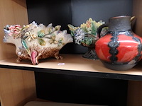 Lot art-déco vasen - afbeelding 1 van  2