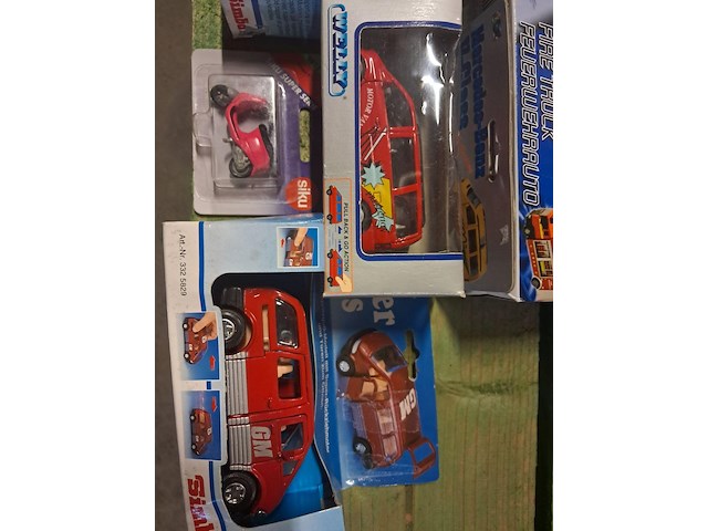 Lot auto's in verpakking nieuw in metaal - afbeelding 6 van  7