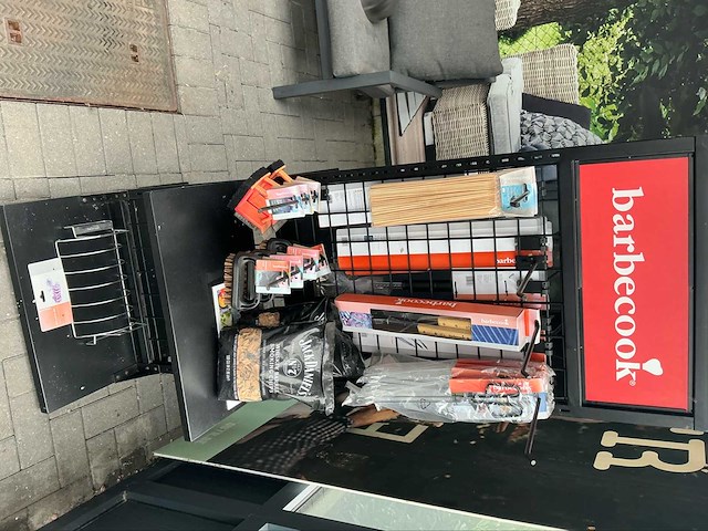 Lot barbecook + rek bbq toebehore - afbeelding 1 van  5