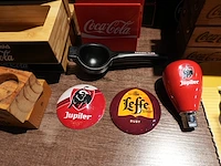 Lot barreclame en accessoires (kasteelbier, coca-cola, westmalle, la chouffe, tönissteiner) - afbeelding 6 van  14