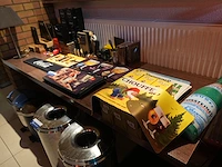 Lot barreclame en accessoires (kasteelbier, coca-cola, westmalle, la chouffe, tönissteiner)
