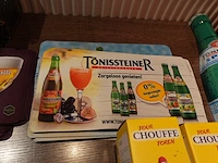 Lot barreclame en accessoires (kasteelbier, coca-cola, westmalle, la chouffe, tönissteiner) - afbeelding 9 van  14
