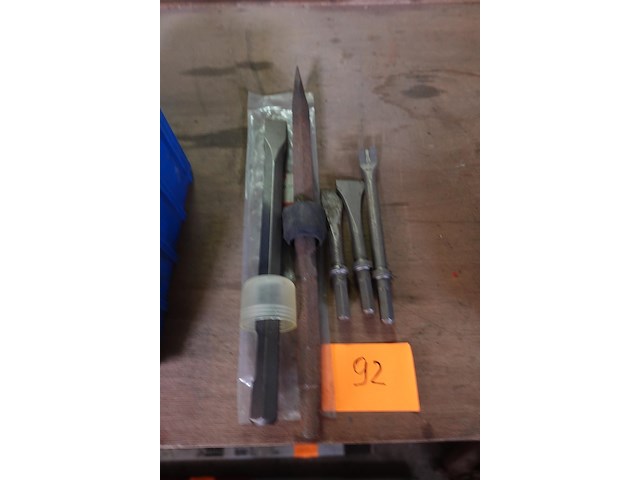 Lot beitels - afbeelding 1 van  1