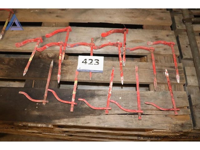 Lot bekistingsijzers - afbeelding 1 van  1