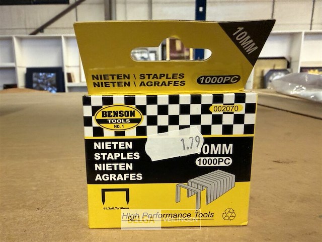 Lot benson tackernieten (type 11/fijne draad) - afbeelding 3 van  4