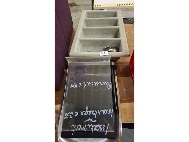 Lot bestek met bestekbak - afbeelding 1 van  2