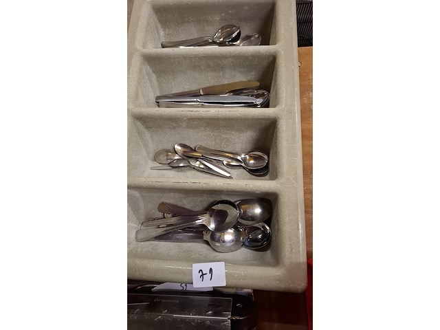 Lot bestek met bestekbak - afbeelding 2 van  2