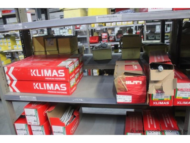 Lot bevestigingsmaterialen wo. hilti, klimas - afbeelding 2 van  5