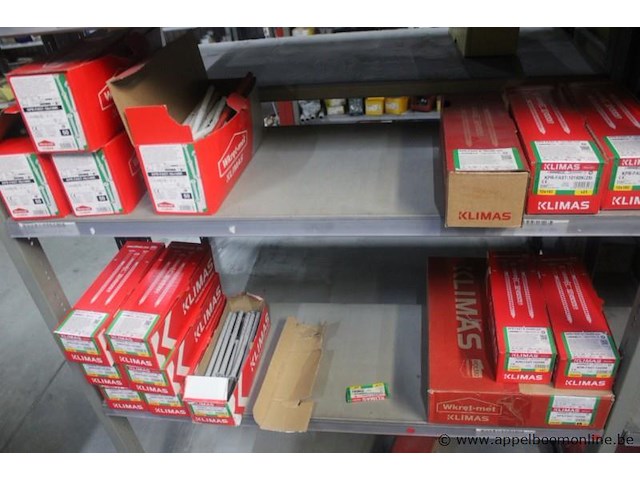 Lot bevestigingsmaterialen wo. hilti, klimas - afbeelding 3 van  5