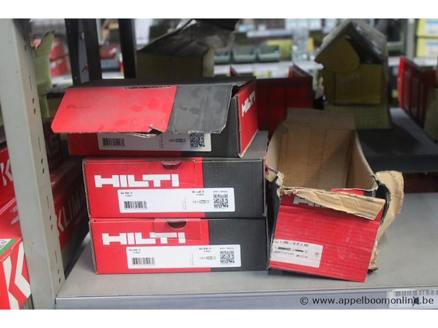 Lot bevestigingsmaterialen wo. hilti, klimas - afbeelding 4 van  5