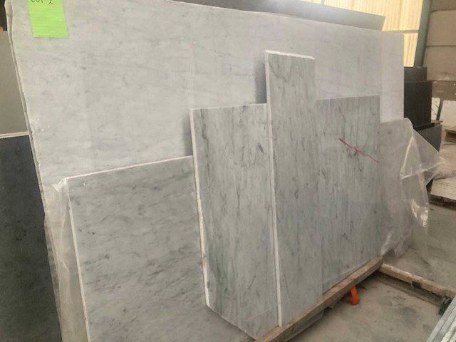 Lot bianco carrara poli dikte 2cm - afbeelding 1 van  2