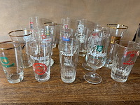Lot bierglazen voor verzameling - afbeelding 2 van  5