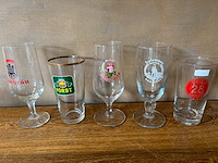 Lot bierglazen voor verzameling - afbeelding 5 van  5