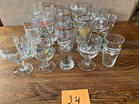 Lot bierglazen voor verzameling - afbeelding 2 van  6