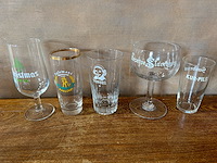 Lot bierglazen voor verzameling - afbeelding 6 van  6