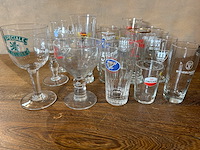 Lot bierglazen voor verzameling - afbeelding 2 van  5