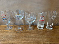 Lot bierglazen voor verzameling - afbeelding 7 van  7