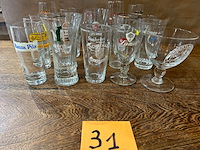 Lot bierglazen voor verzameling - afbeelding 3 van  6