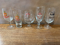 Lot bierglazen voor verzameling - afbeelding 6 van  6