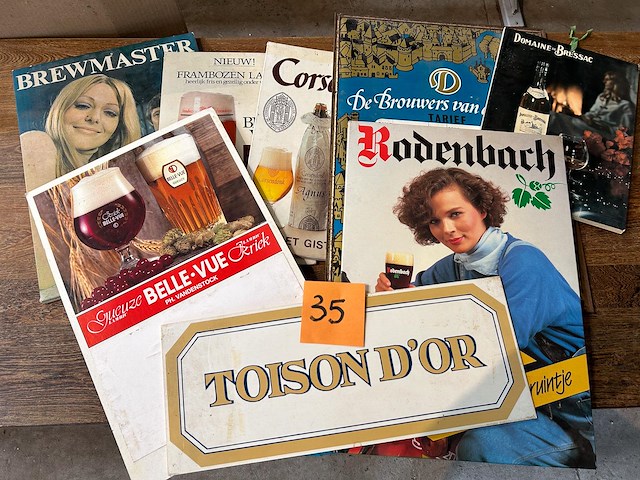Lot bierreclames - afbeelding 1 van  5