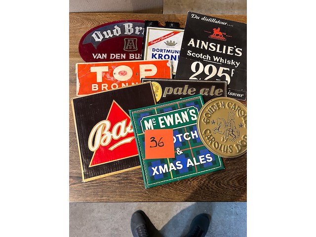 Lot bierreclames - afbeelding 1 van  3