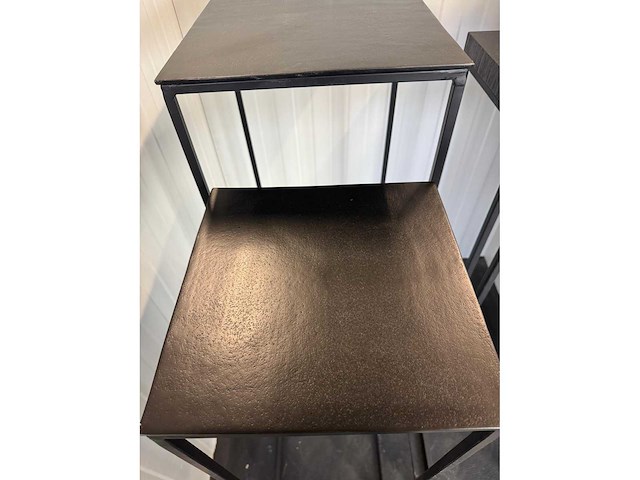 Lot bijzettafels zwart - afbeelding 4 van  5