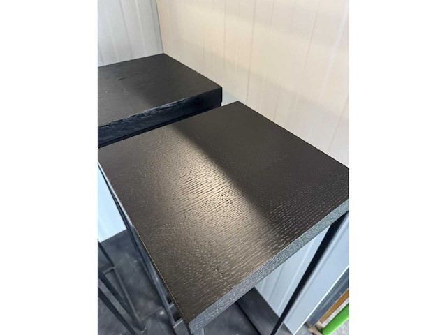 Lot bijzettafels zwart - afbeelding 5 van  5