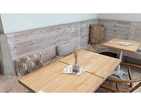 Lot binnenmeubels - tafels, stoelen en zitbanken (horeca/interieur) - afbeelding 13 van  21