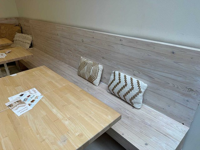 Lot binnenmeubels - tafels, stoelen en zitbanken (horeca/interieur) - afbeelding 20 van  21