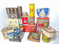 Lot blikken dozen 30 items - afbeelding 1 van  3