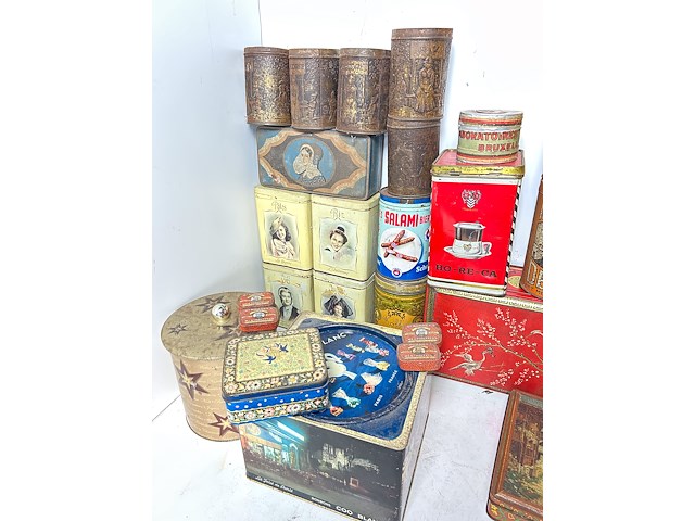 Lot blikken dozen 30 items - afbeelding 2 van  3